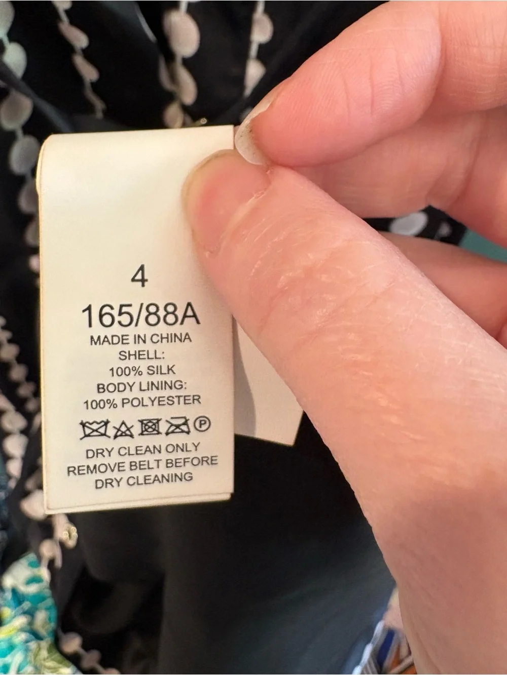 kate spade Black and White Vertical Dot-Stripe Silk Long Sleeve Midi Dress 4 - Picture 4 of 5